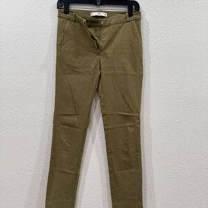 MNG BASICS OLIVE GREEN PANTS SIZE 4